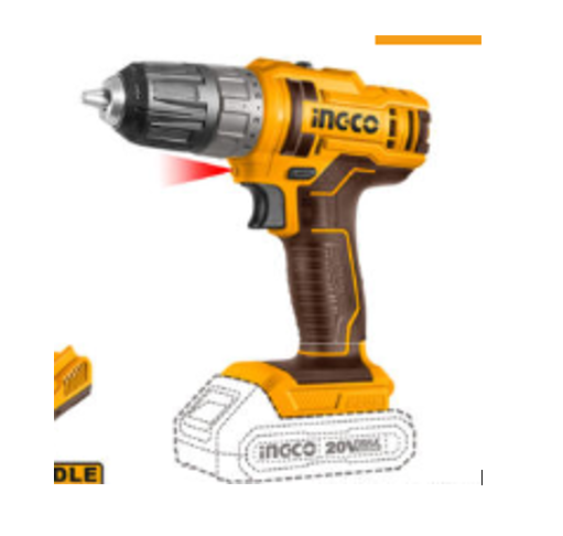 TALADRO INGCO INALAMBRICO 3/8&quot; 20V 45N SUPER