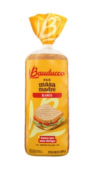 PAN SANDWICH BAUDUCCO 390GR BLANCO MASA MADRE