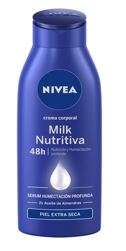 CREMA CORPORAL NIVEA 220ML MILK NUTRITIVA