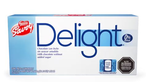 CHOCOLATE SAVOY 100GRX6UND DELIGHT
