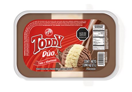 HELADO EFE 2LT DUO TODDY/MANTE