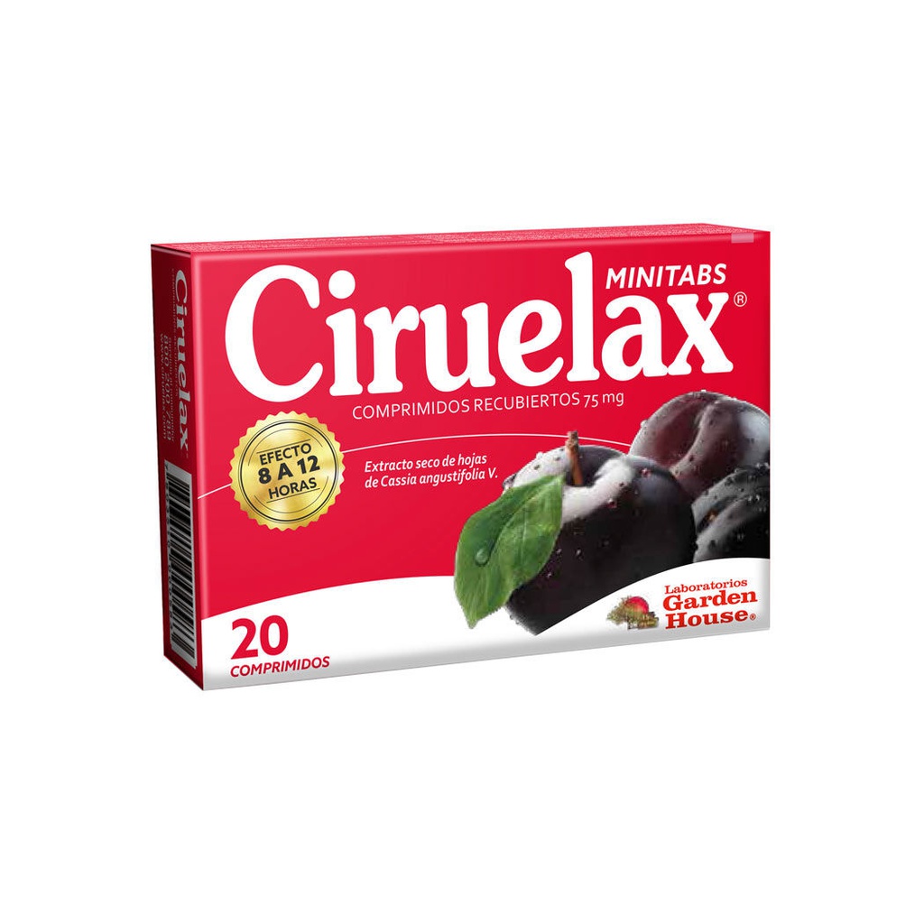CIRUELAX MINITABS X 20COMP GARDEN HOUSE
