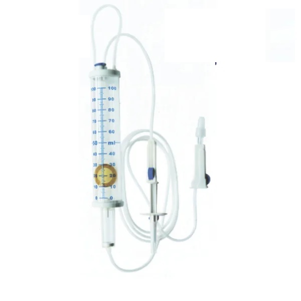 BURETA 150ML 60GTS EQUIPO INFUS VIPSALUD