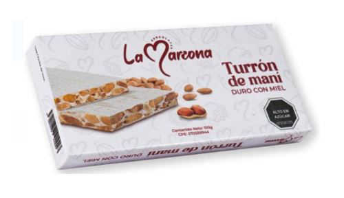 TURRON LA MARCONA 100GR MANI DURO