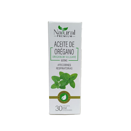 ACEITE DE OREGANO X 30ML GOTAS NATURAL PREMIUM