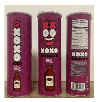 PAPAS XOXO 130GR BBQ