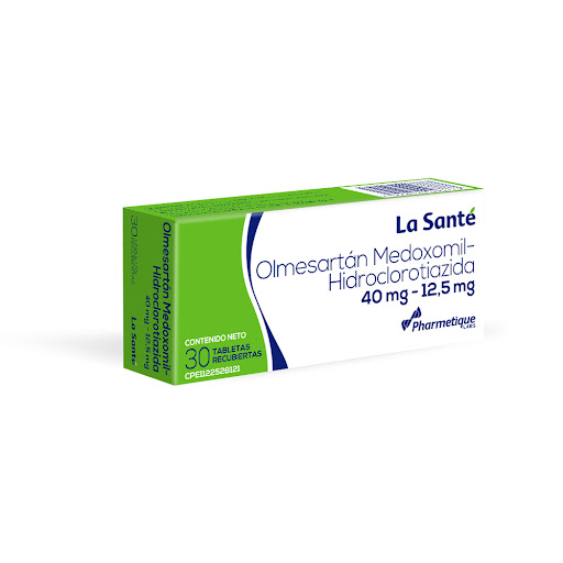 OLMESARTAN HCT 40MG 12,5MG X 30TABL LA SANTE