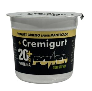 YOGURT CREMIGURT 150GR MANTEC POWER STEVIA