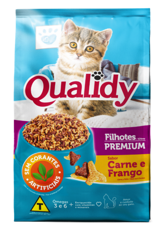 ALIMENTO P/GATO QUALIDY 500GR CARNE Y POLLO
