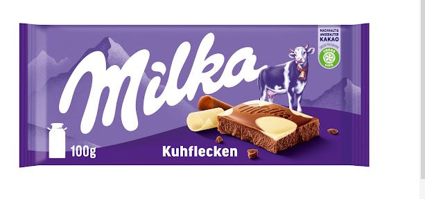 CHOCOLATE MILKA 100GR COW SPOTS