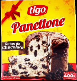 PANETTONE TIGO 400GR GOTAS DE CHOCOLATE