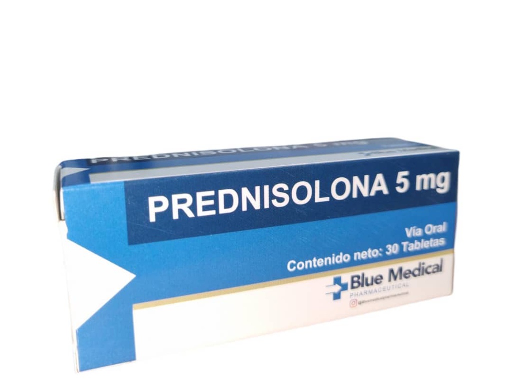 PREDNISOLONA 5MG X 30TABL BLUE MEDICAL