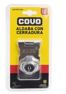 ALDABA COVO 2 1/2 PULG CON CERADURA 5-878 