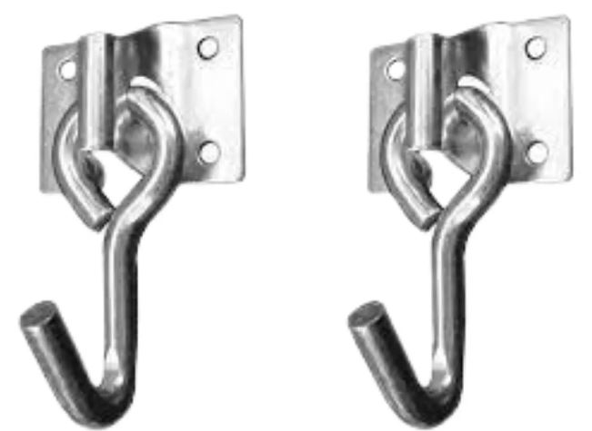 ALCAYATA P/HAMACA DE GANCHO CON BASE PAR 1-245