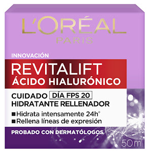 CREMA FACIAL  LOREAL 50ML RVT A.HIALURONICO DIA 
