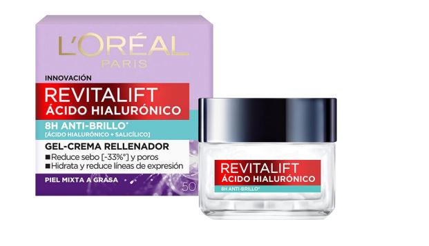 GEL- GREMA FACIAL LOREAL RVT 50ML A.HIALURONICO