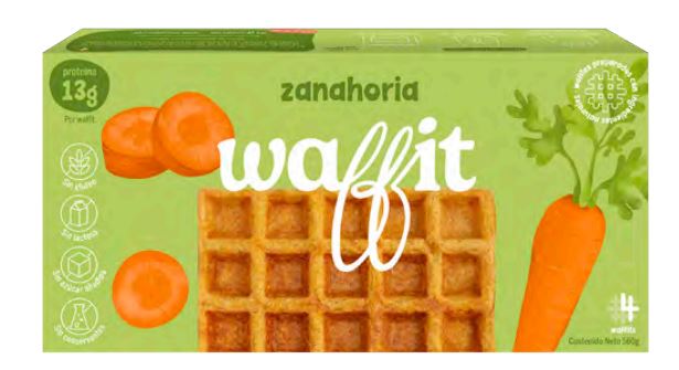 WAFFLES WAFFIT 4UND ZANAHORIA