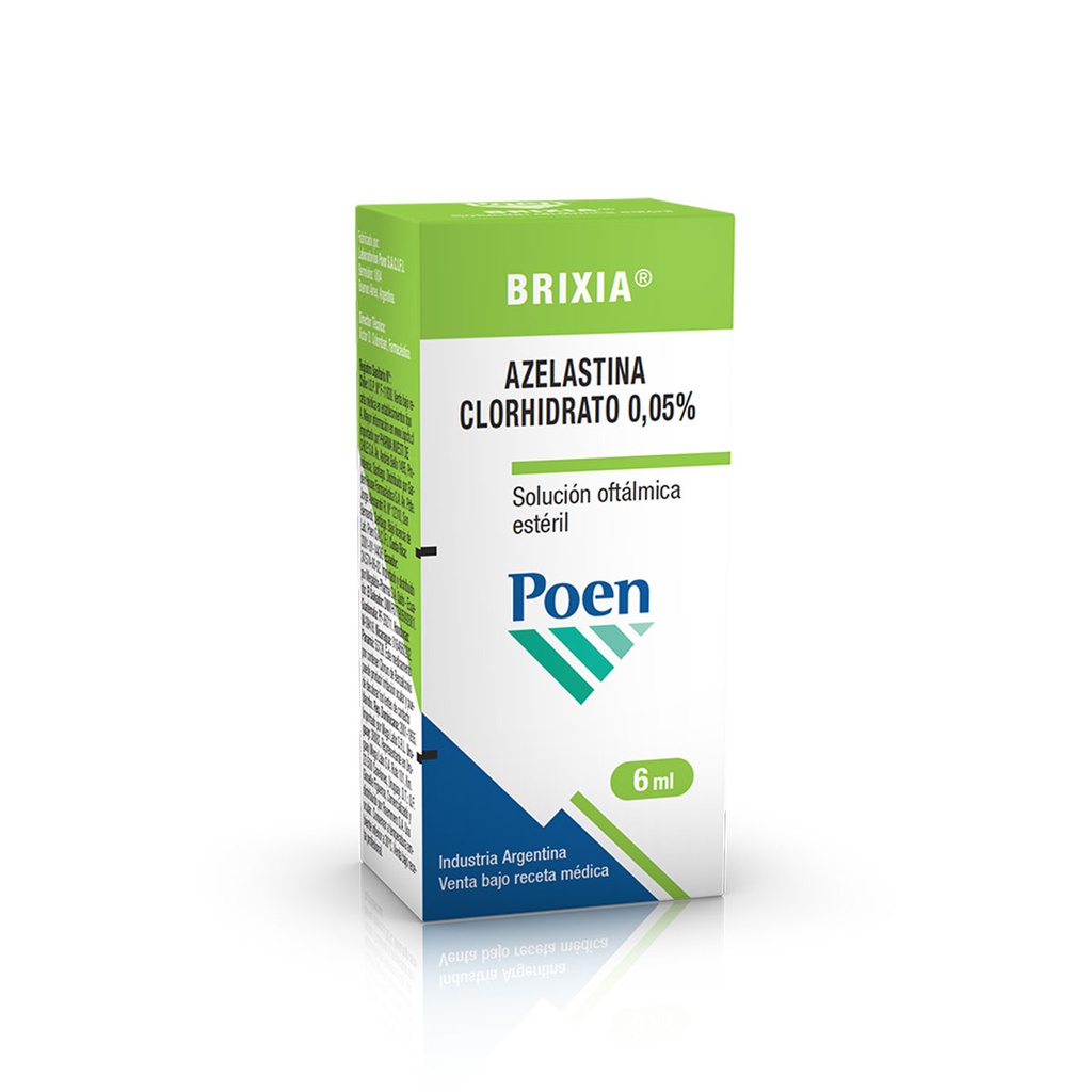 BRIXIA 0,05% X 6ML AZELASTINA SOL OFT POEN