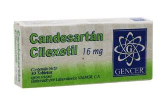 CANDESARTAN 16MG 30TABL GENCER