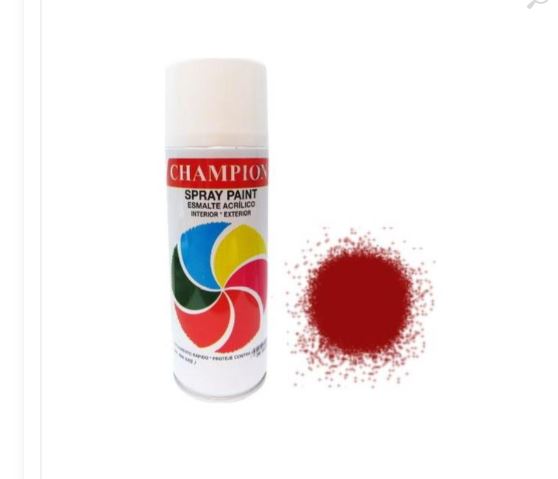 PINTURA HIUK 415CC ROJO INTENSO PARA MOTORES