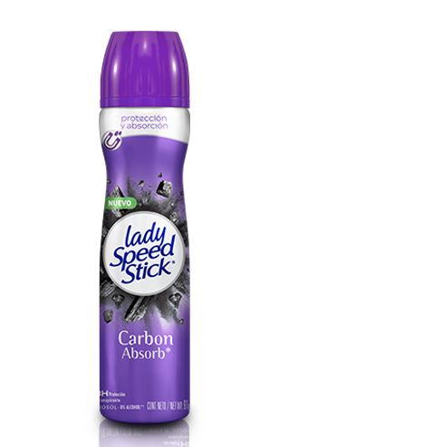 DESOD AERO LADY SPEED STICK 150GR CARBON ABSORB