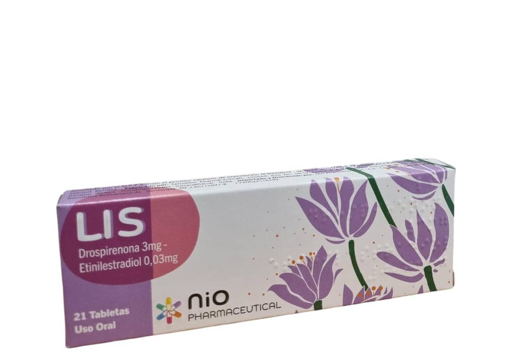 LIS 3MG 0,03MG X 21TABL DROSPIR ETINILES NIO PHARMACEUTICAL