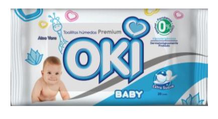 TOALLAS HUMEDAS OKI 42UND ALOE