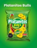 PLATANITOS BULLS 110GR SALADOS