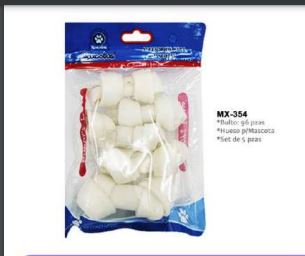 JUGUETE P/MASCOTA 5UND HUESOS COMESTIBLES MX-354
