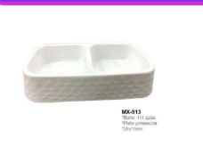 COMEDERO MAXCOTAS DOBLE P/MASCOTAS MX-913