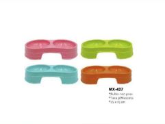 COMEDERO MAXCOTAS DOBLE P/MASCOTAS MX-427