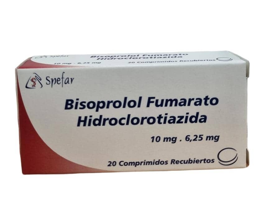 BISOPROLOL HCT 10MG 6,25MG X 20COMP SPEFAR