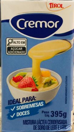 LECHE CONDENSADA CREMOR 395GR