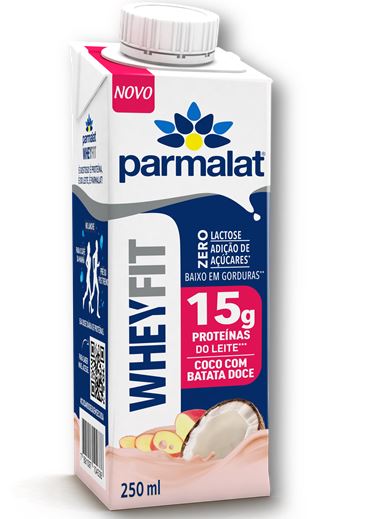 LECHE PARMALAT 250ML COCO/BATATA WHEY FIT UHT