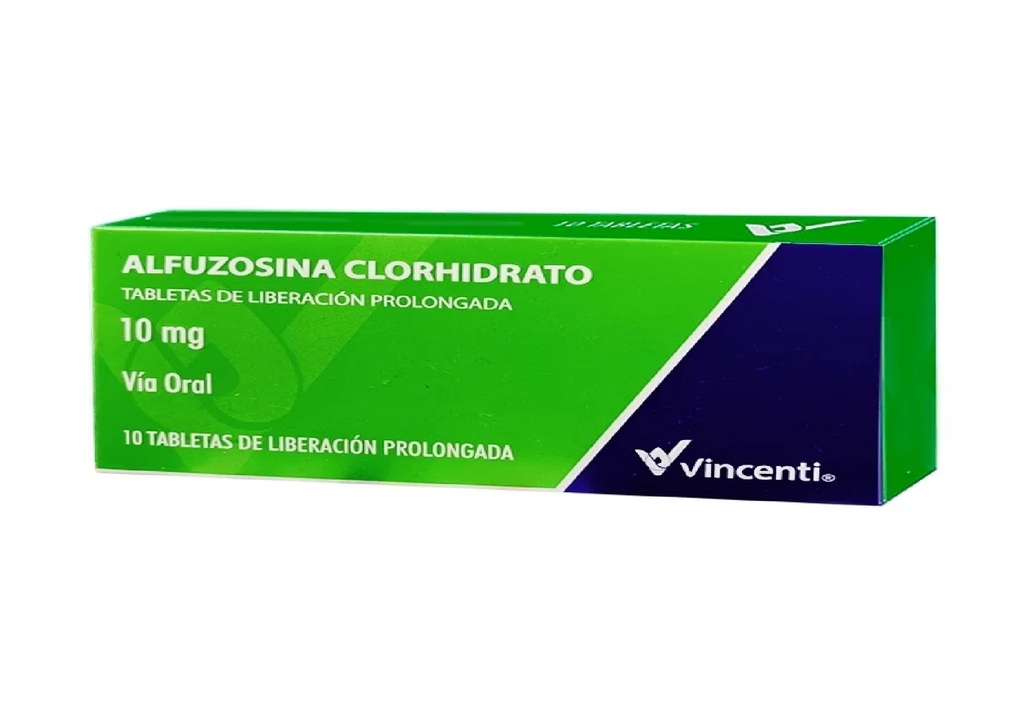 ALFUZOSINA CLORHIDRATO 10MG 10TAB VINCENTI