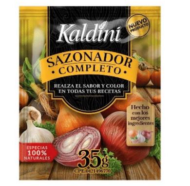 SAZONADOR KALDINI 35GR COMPLETO