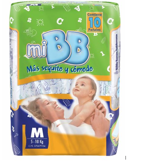 PAÑAL MI BB M 10UND