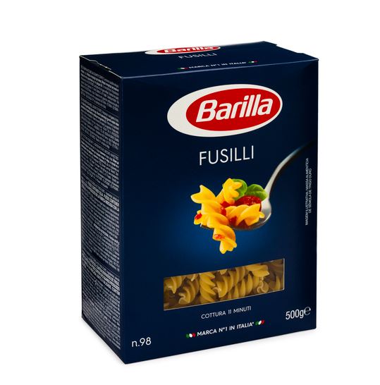 PASTA BARILLA 500GR FUSILLI RENAISSANCE