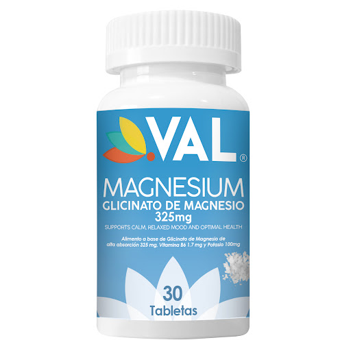 GLICINATO DE MAGNESIUM 325MG X 30TABL VAL