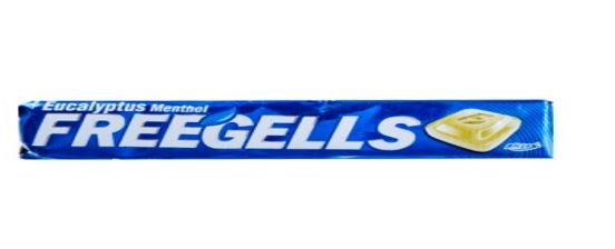 CARAMELOS FREEGELLS 27,9GR EUCALIPTO***