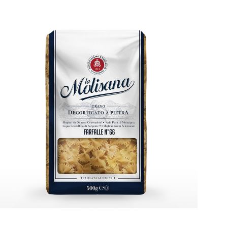 PASTA LA MOLISANA 500GR FARFALLE RIGATE N66