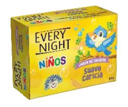 JABON EVERY NIGHT 90GR SUAVE CARICIA NIÑOS