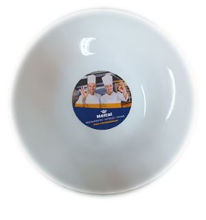 PLATO MEITAL 21.59 CM HONDO VIDRIO