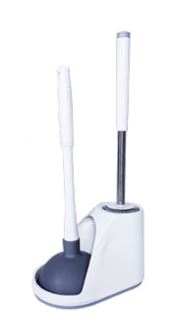 CEPILLO DE BAÑO ALFA HOGAR BASE Y DESTAPA SANITARIO