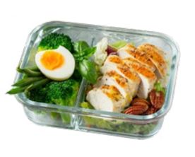 CONSERVADOR C/DIVISION ALFA HOGAR 1040ML VIDRIO