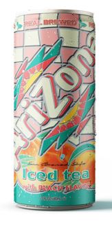 BEBIDA ARIZONA 340ML PEACH TEA SUITCASE