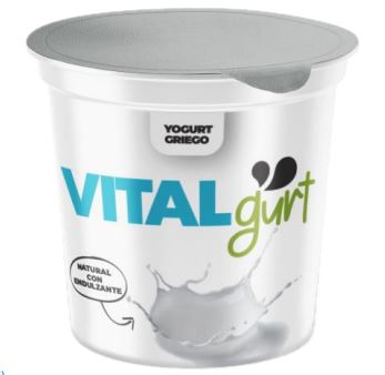 YOGURT VITALGURT 180GR NATURAL CON ENDULZANTE
