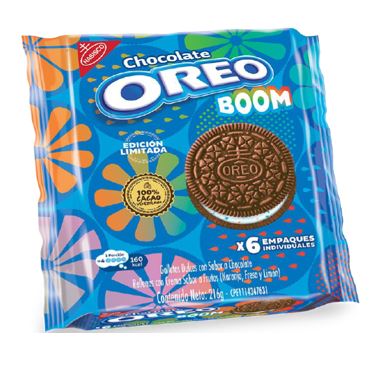 GALLETA OREO 216GR BOOM