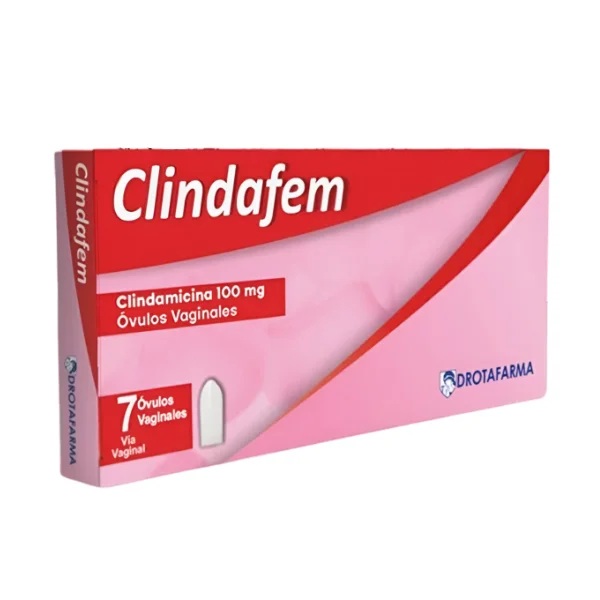 CLINDAFEM 100MG X 7OVULOS VAG DROTAFARMA