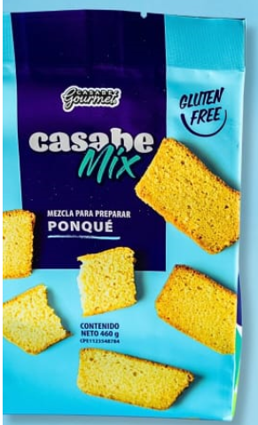 MEZCLA CASABE MIX 460GR PONQUE
